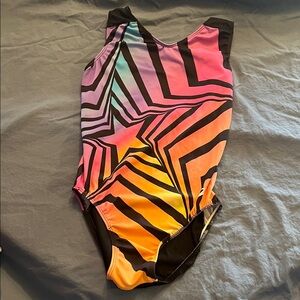 GK adult medium Colorful Star Patterned Leotard